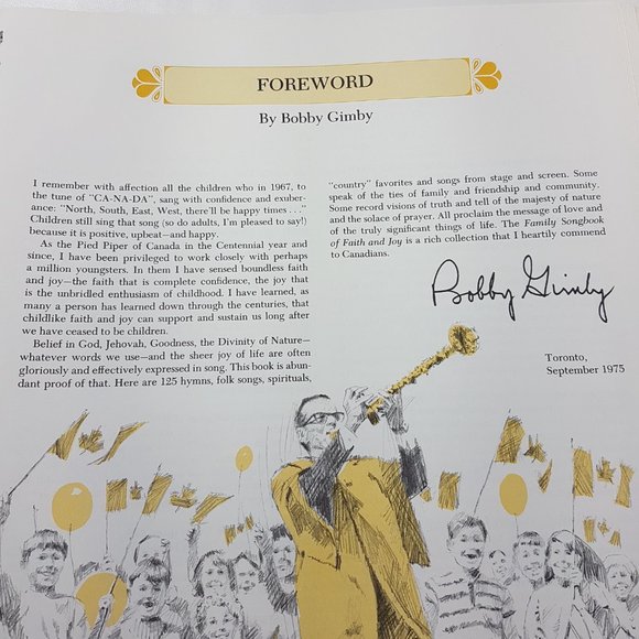 Vintage 1975 READERS DIGEST Family Songbook of Faith and Joy Piano Music Book - Picture 6 of 16